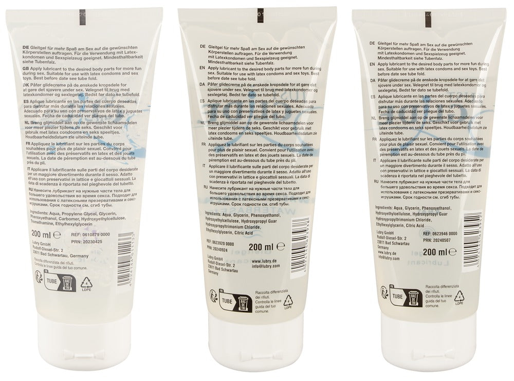 Just Glide Just Glide sett 3 x 200 ml