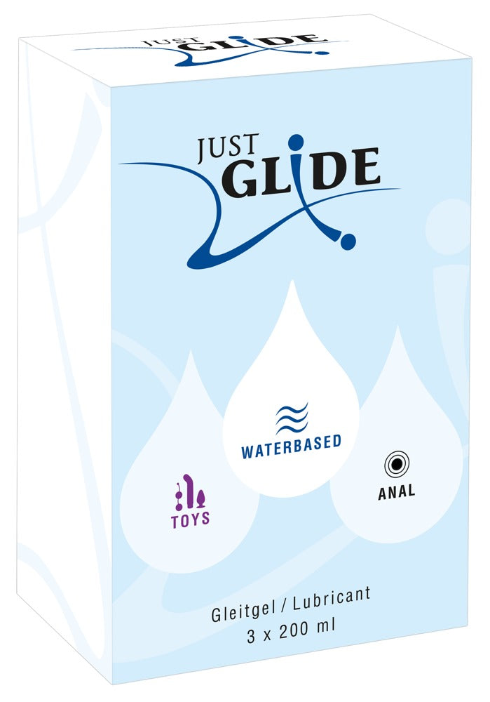 Just Glide Just Glide sett 3 x 200 ml
