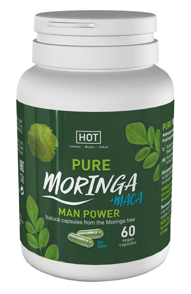 HOT Pure Moringa + Maca Man Power