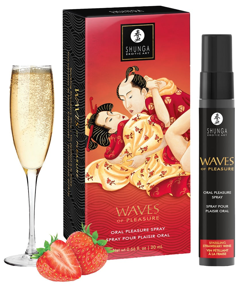 Shunga Waves of Pleasure - Strawberry Wine