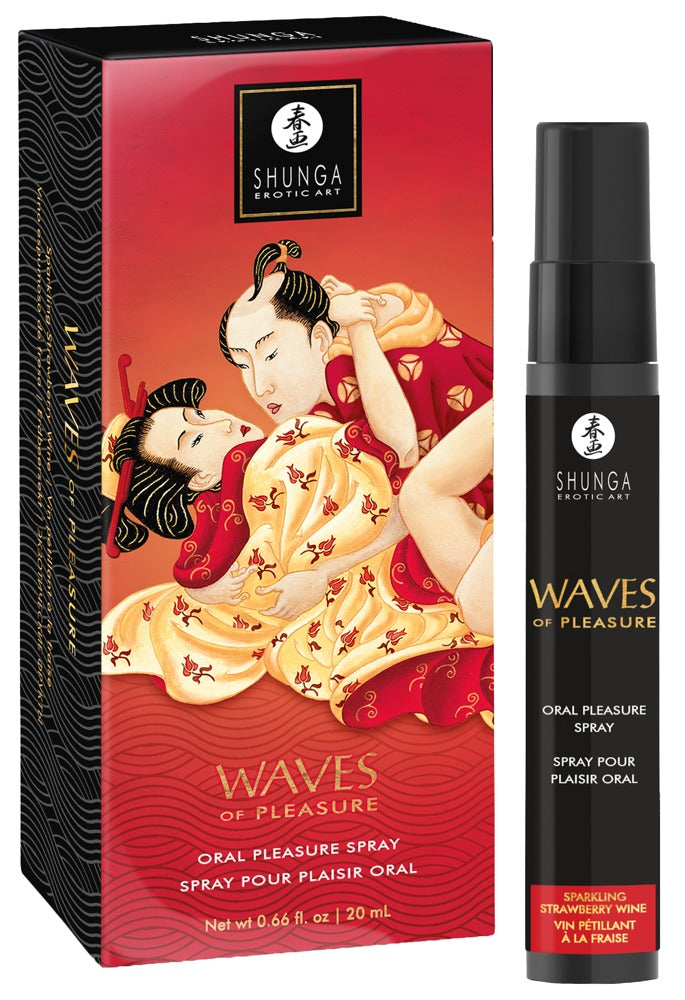 Shunga Waves of Pleasure - Strawberry Wine