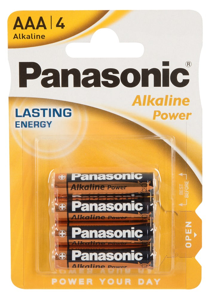 Panasonic Panasonic 12 x 4 AAA batterier