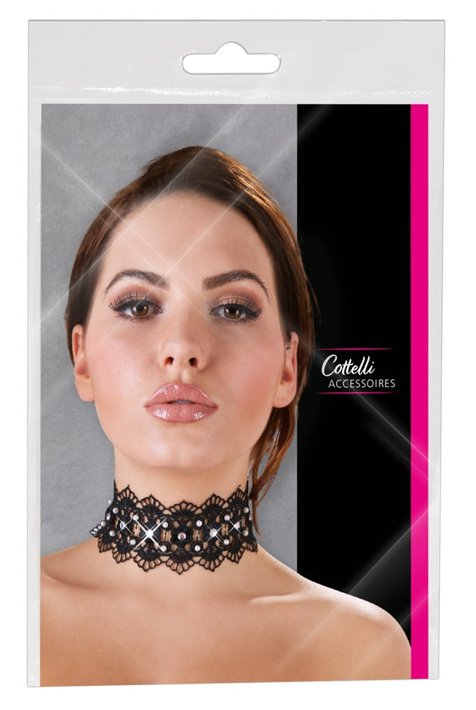 Cottelli ACCESSOIRES Strass halsbånd