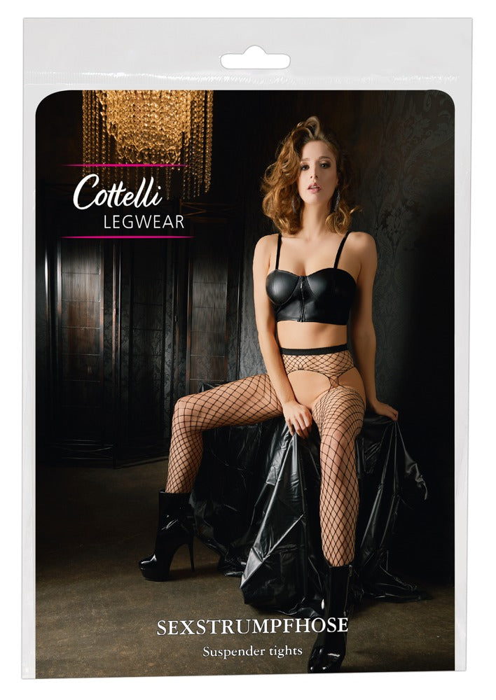Cottelli LEGWEAR Sexstrømpebukse