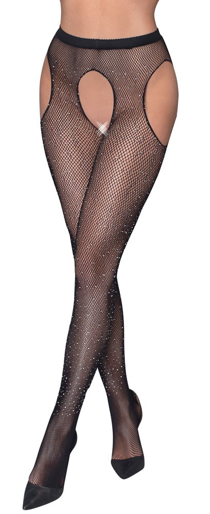 Cottelli LEGWEAR Åpen strømpebukse