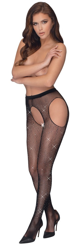 Cottelli LEGWEAR Åpen strømpebukse
