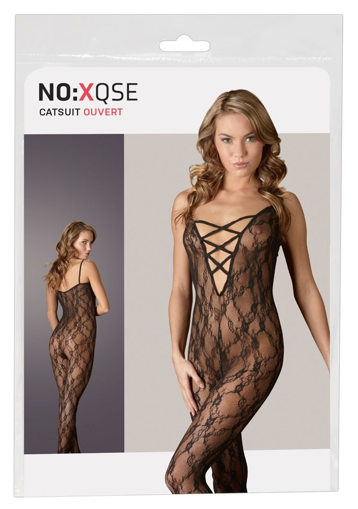 NO:XQSE Åpen blondecatsuit