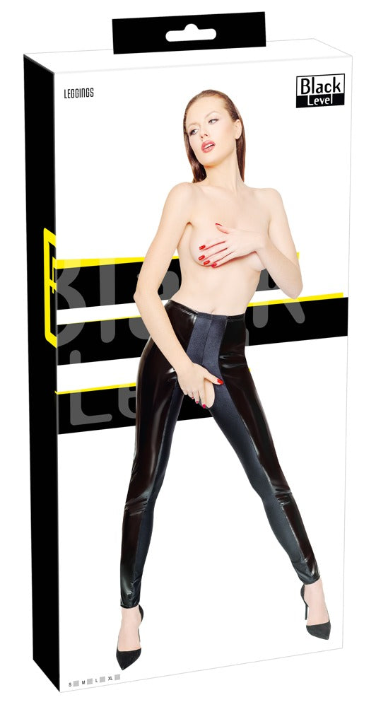 Black Level Vinyl Leggings
