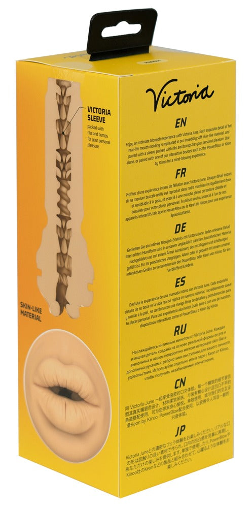 Kiiroo FeelVictoria June Mouth