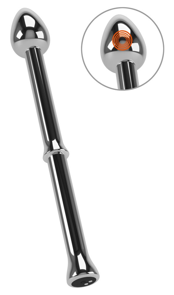 Rebel Vibrating Prostata Stimulator: Metal Milking Stick