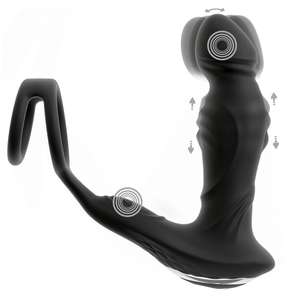 Rebel RC Vibrating Prostate Plug with Nodding Function