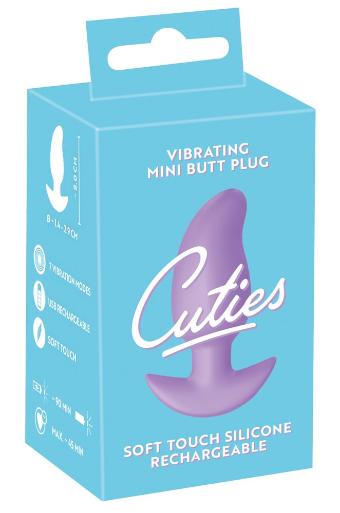Cuties Vibrating Mini Butt Plug
