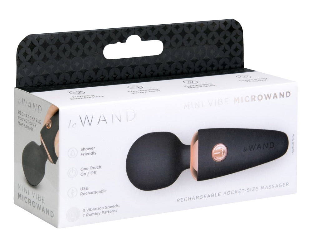 le Wand Mini Vibe Microwand - Svart