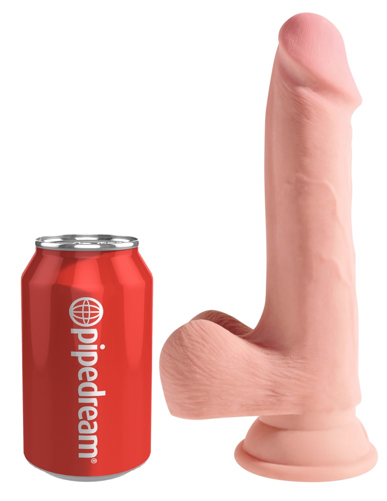King Cock Plus Triple Density 7.5" Cock with Balls