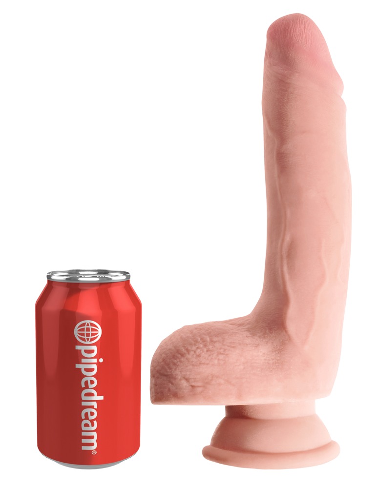King Cock Plus Triple Density 9" Cock with Balls
