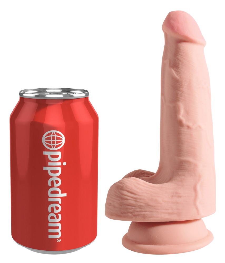 King Cock Plus Triple Density 5" Cock with Balls (13 cm)